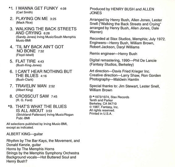 Albert King - I Wanna Get Funky CD (Remastered Reissue, Near Mint/Mint Condition) - Perfect for Blues Collectors & Vinyl Enthusiasts