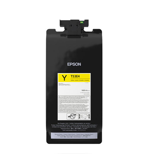 Epson UltraChrome PRO6 Yellow Ink Cartridge 1.6L (T53E420) - High-Quality Replacement Ink for Large Format Printers | Perfect for Professional Photo Printing, Signage, and Fine Art Reproduction