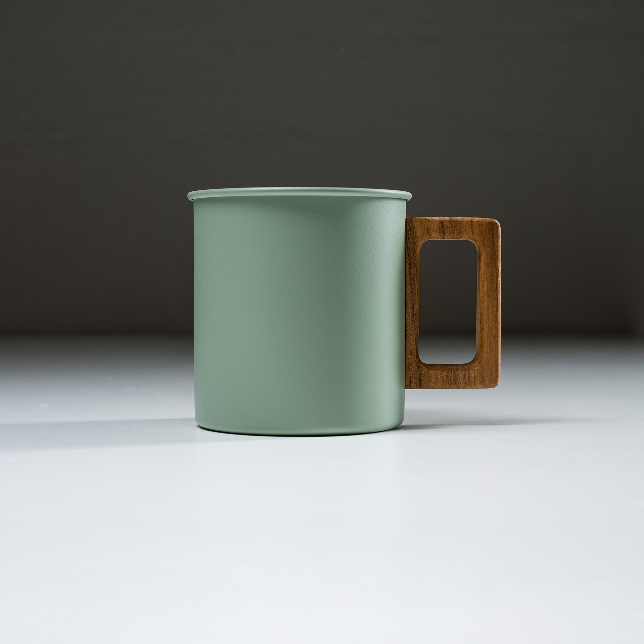 Premium Wooden Handle Coffee Mug - 3 Stylish Colors for Home, Office & Outdoor Use
