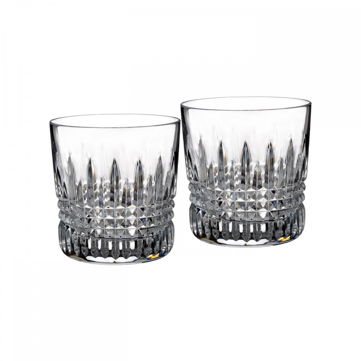 Waterford Lismore Diamond 9oz Tumbler Set of 2 - Premium Crystal Glassware for Wine, Cocktails & Home Decor - Elegant Barware for Entertaining & Gift Giving