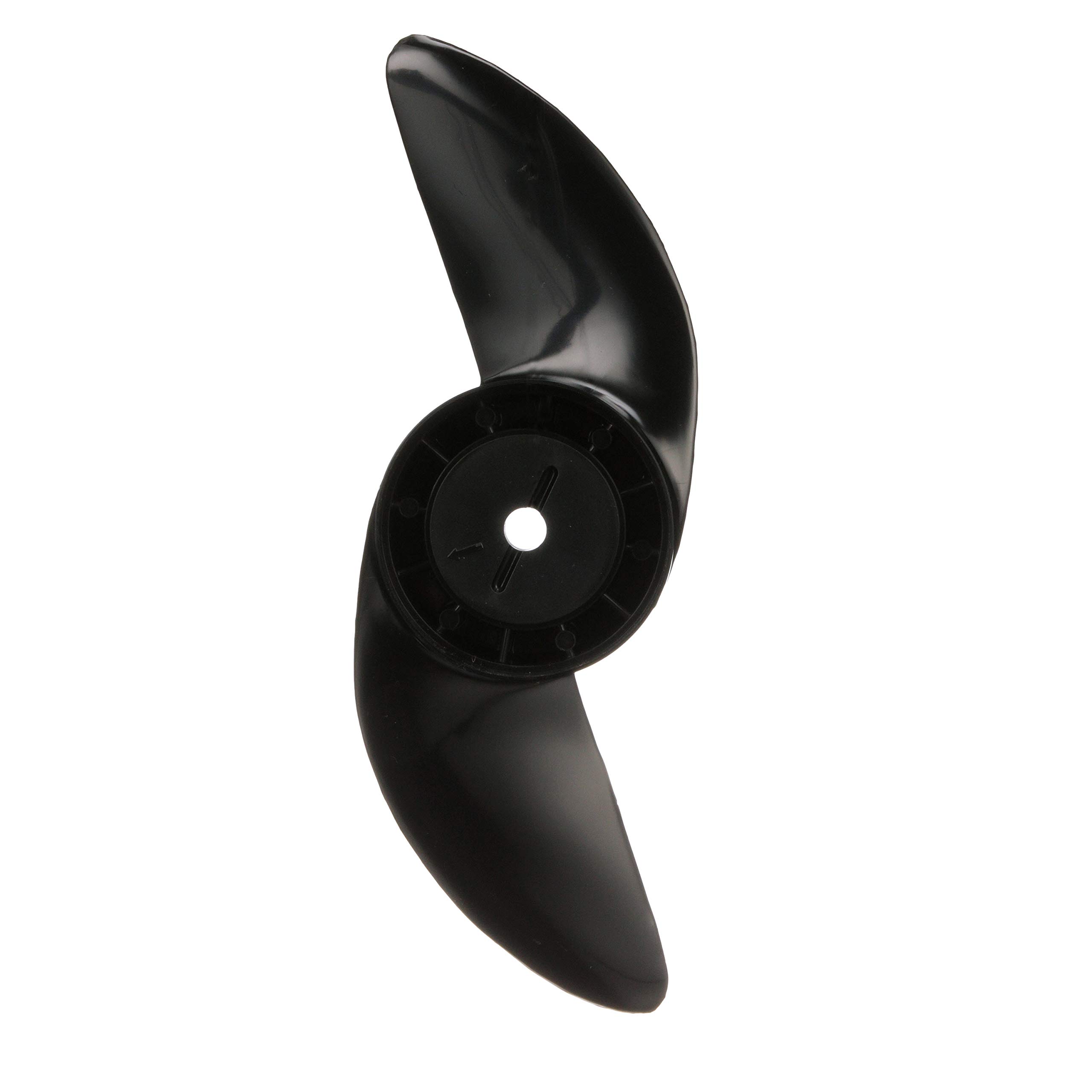 MotorGuide Attwood Corporation MGA0476B Power Prop 2-Blade 3' Black Aluminum Boat Propeller - Perfect for Fishing, Boating & Marine Activities