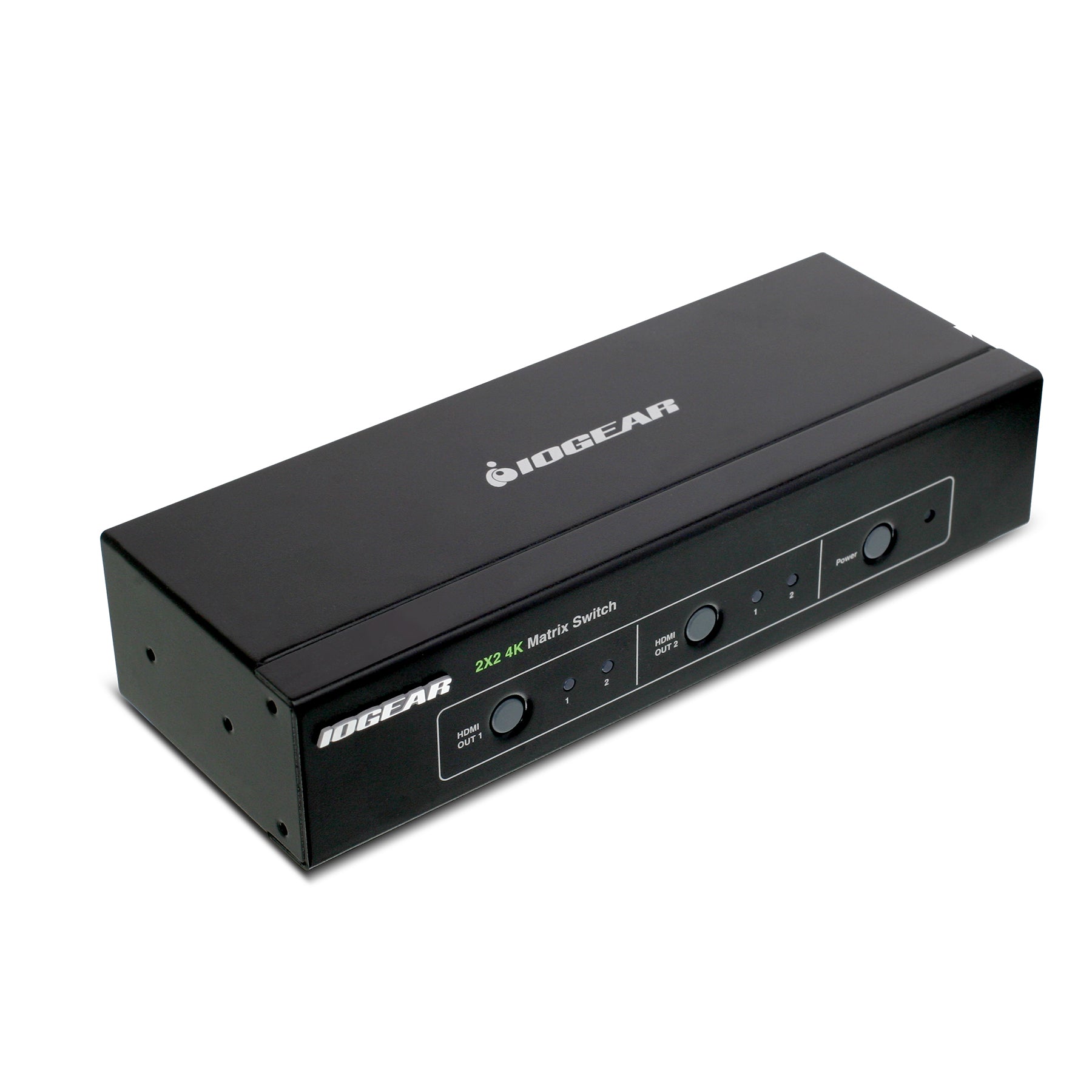 2x2 HDMI Video Matrix Switch - 4K Ultra HD, HDR, 3D, RS-232 Control (TAA Compliant) for Home Theater & Professional AV Systems