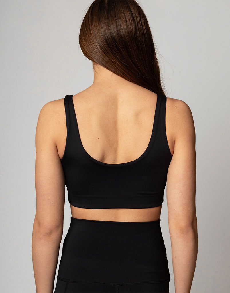 Freestyle V Crop Black T-Shirt for Women - Stylish & Comfortable Casual Top for Everyday Wear, Workout, and Outfits