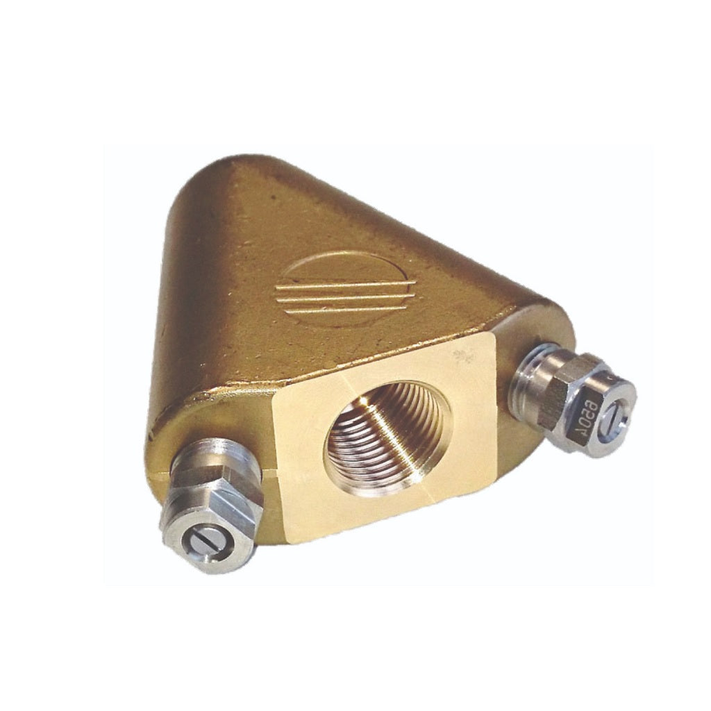 Suttner Dual Meg Nozzle Driver 6000psi High Pressure Washer Attachment - Heavy Duty Cleaning for Concrete, Driveways & Industrial Surfaces