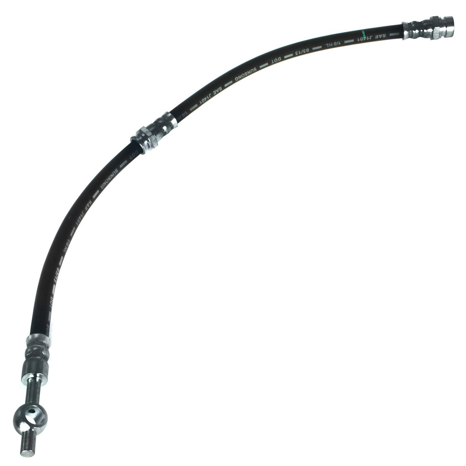 Centric Parts 150.51308 High Performance Brake Hose - Durable Replacement for Smooth Braking | Perfect for Daily Commuting, Off-Road Adventures & Auto Maintenance