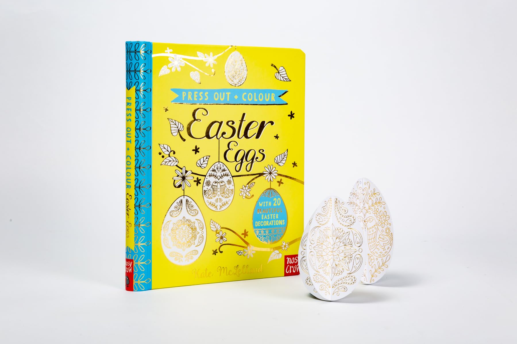 Easter Egg Press Out and Coloring Book – Fun DIY Easter Crafts for Kids, Holiday Activity & Party Favor | Perfect for Easter Celebrations, Classroom Projects & Family Bonding