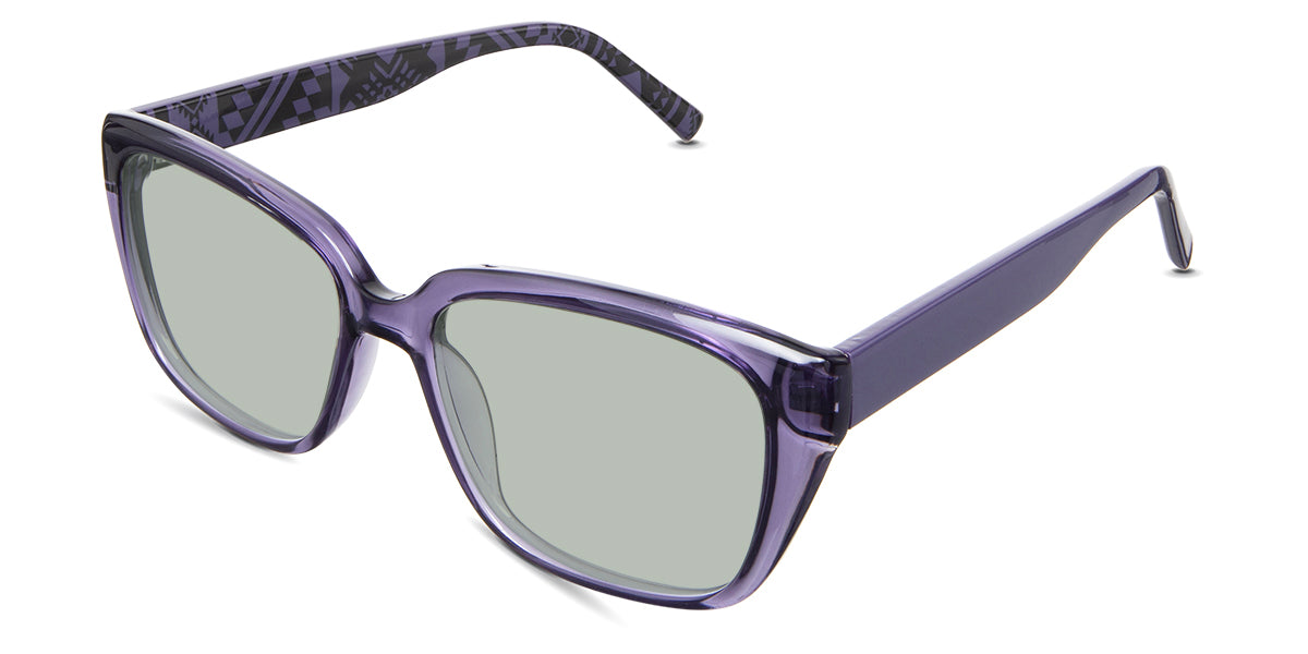 Elaina Women's Prescription Tinted Glasses - Fashionable Reading Glasses for Women with Light Tint - Perfect for Reading, Computer Use, and Outdoor Activities