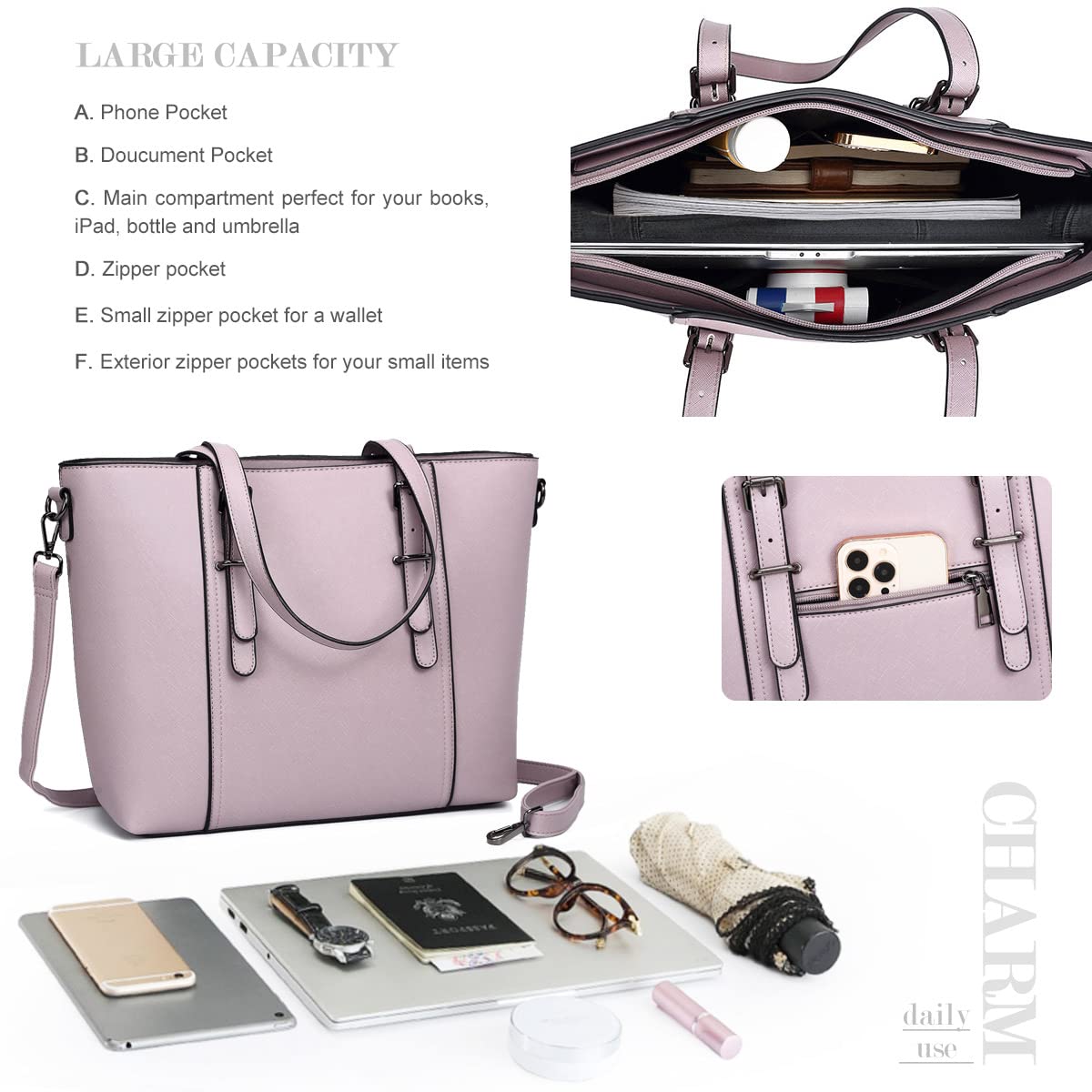Stylish Women's Purses & Handbags - Fashionable Tote, Shoulder & Top Handle Satchel Bags for Ladies | Perfect for Work, Travel & Everyday Use