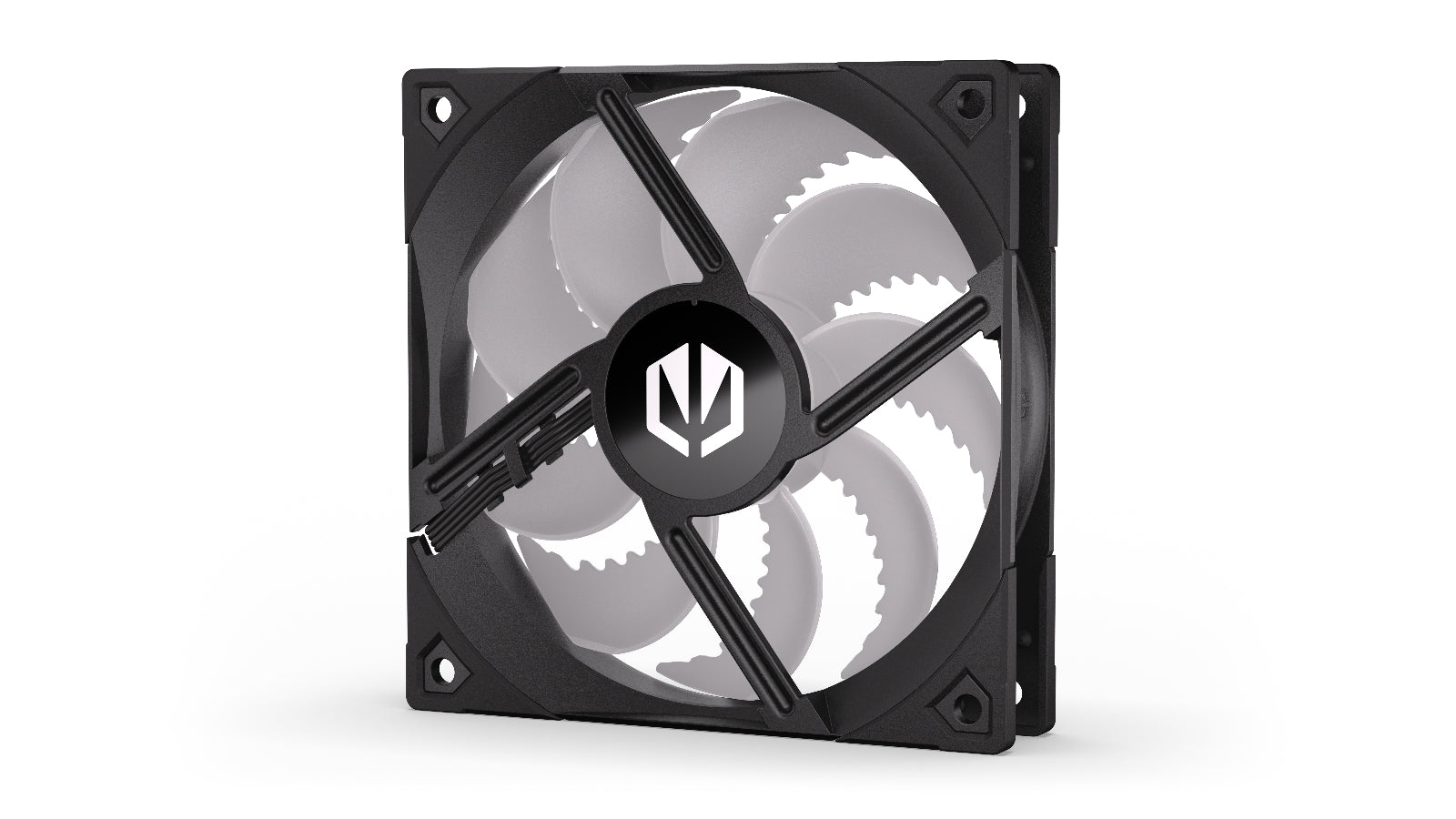 Endorfy Fluctus 120 PWM ARGB PC Cooling Fan - 120mm RGB Case Fan with PWM Control & Vibrant Lighting (EY4A002) for Gaming PC, Workstation, and Custom PC Builds