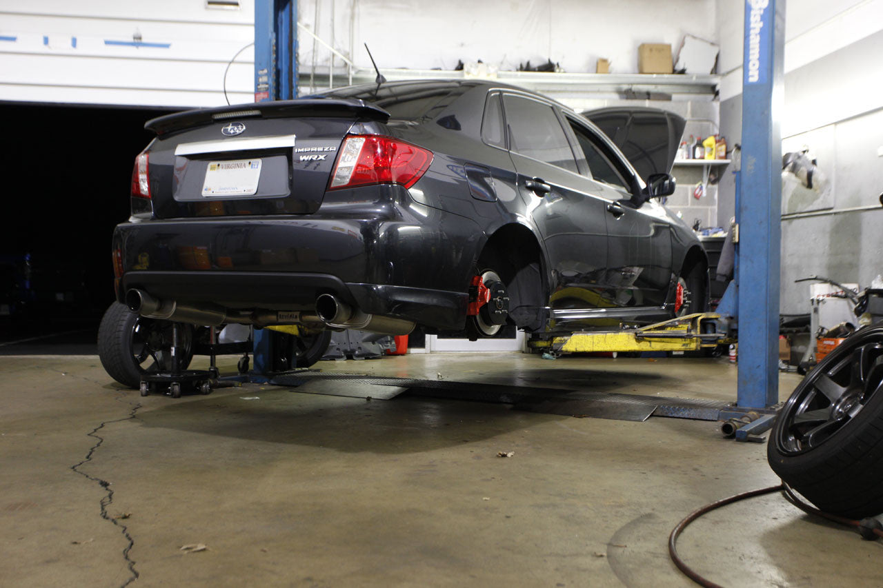 Subaru WRX 2008-2014 Performance Brake Upgrade Kit - 4 Pot & 2 Pot Calipers for Enhanced Stopping Power | Perfect for Track Days & Street Performance Driving