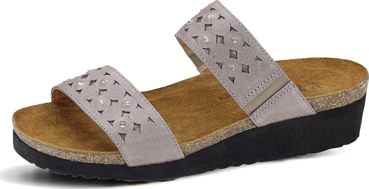 NAOT Women's Susan Slide Sandals - Comfortable & Stylish Summer Shoes for Casual Wear, Beach, Travel & Outdoor Activities