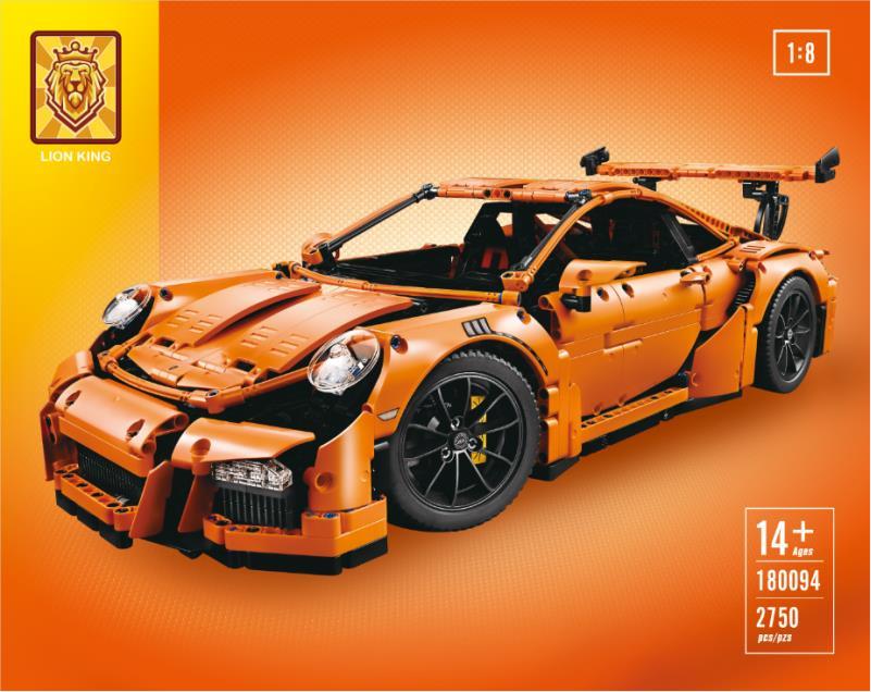 Porsche 911 GT3 RS Building Blocks Set - 2758pcs Model Car Kit, Compatible with X19050 180094 42056 | Perfect for Adults & Teens, Collectors Gift, Home Display & Racing Enthusiasts