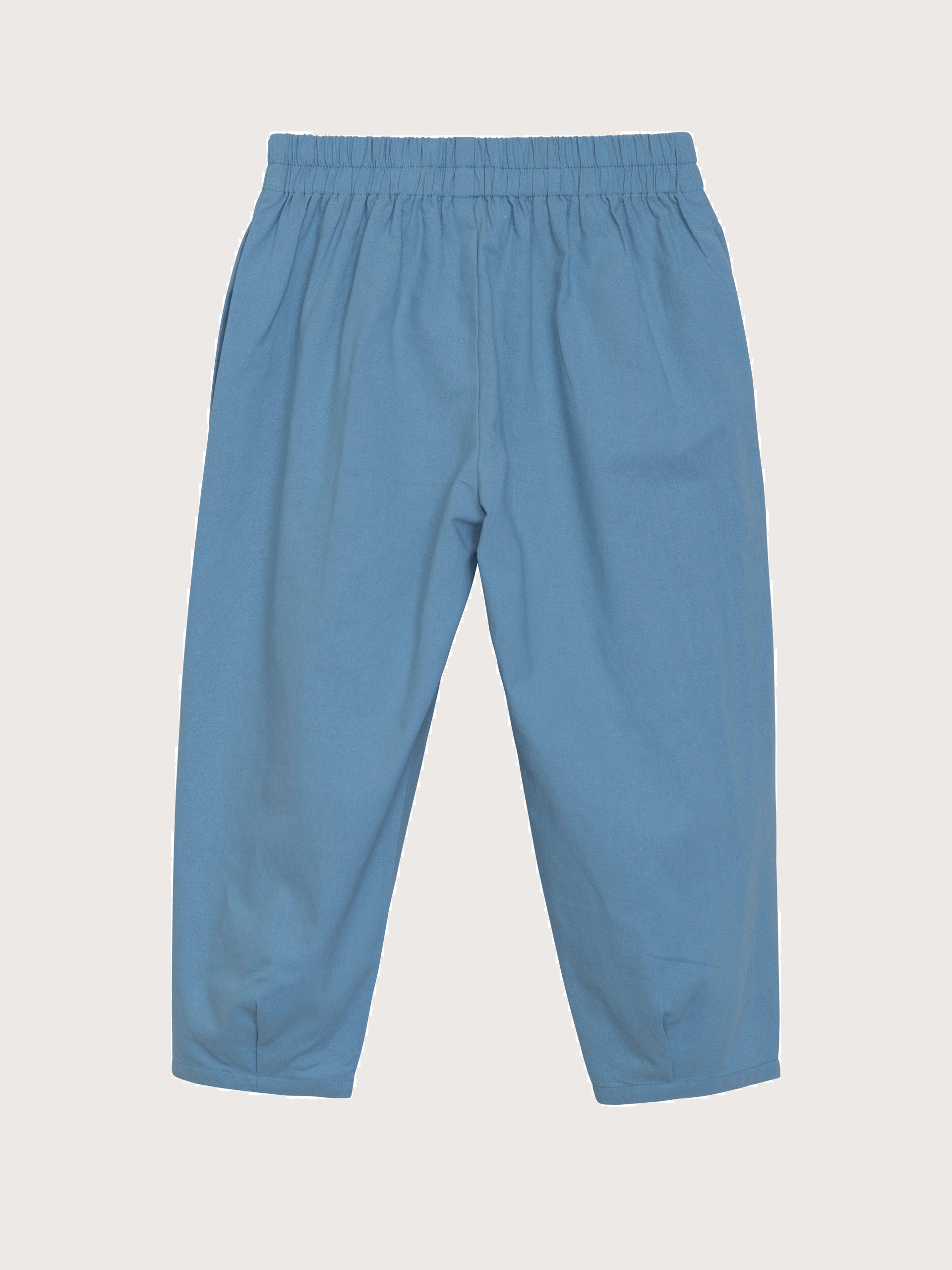 Serendipity Tide Blue Barrel Pants for Women - High Waist Wide Leg Trousers, Comfortable Casual & Office Wear - Perfect for Work, Travel and Everyday Outfits