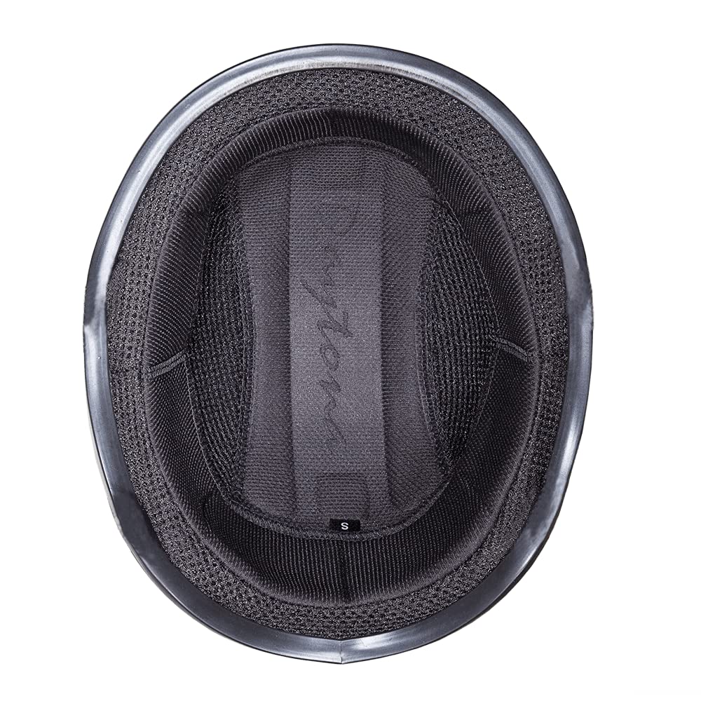 Daytona Half Skull Cap Motorcycle Helmet DOT Approved - Lightweight & Ventilated for Men & Women - Perfect for Cruiser, Chopper & Street Bikes Riding