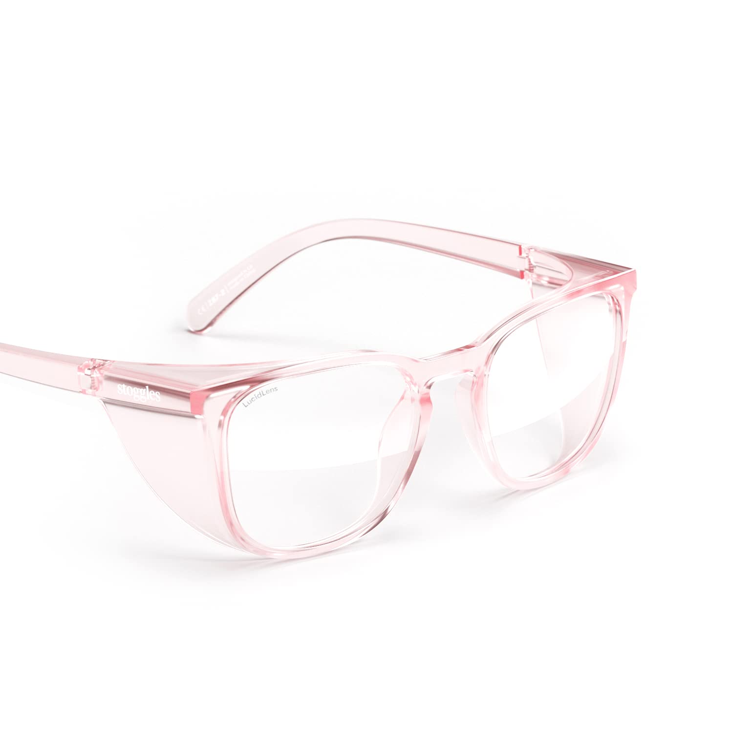 Stoggles Square Z87.1 Certified Kids Safety Glasses - Polycarbonate, Scratch & Shatter-Proof, Blue Light & UV Protection with Anti-Fog Coating - Protective Eyewear for School, Sports & Outdoor Activities