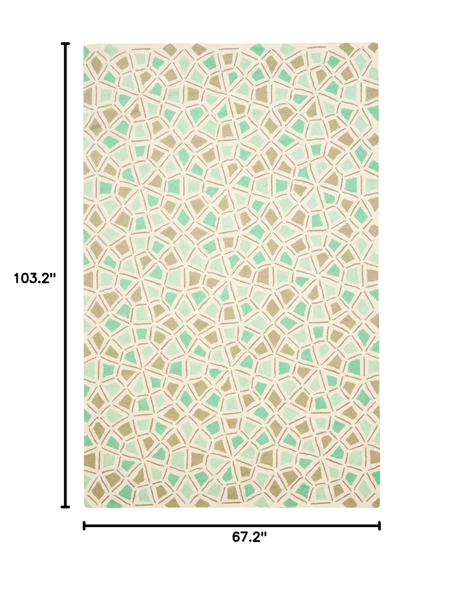MARTHA STEWART x SAFAVIEH MSR1732C Handmade Cotton Area Rug 5'6