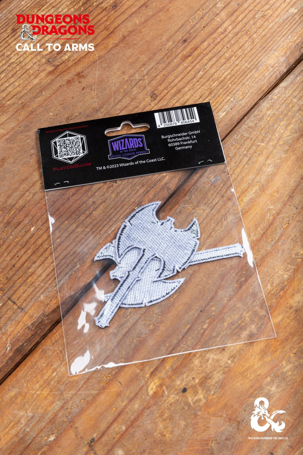 Dungeons & Dragons Barbarian Class Symbol Patch Set - Embroidered Iron-On Patches for Cosplay, Costumes & Backpacks | Perfect for D&D Fans & RPG Loot