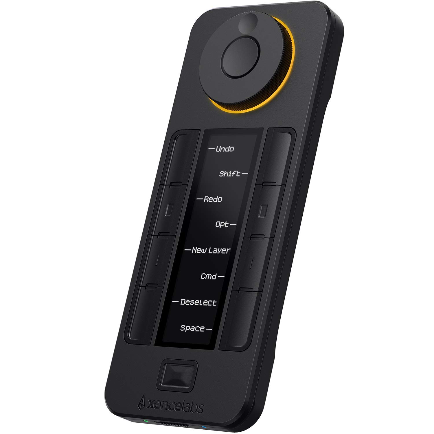 XENCELABS Quick Keys for Pen Tablet & Display - 40 Customizable Shortcut Keys with OLED Screen | Wireless & Wired Compatibility for macOS, Windows, Win-ARM, Linux | Perfect for Digital Artists, Graphic Designers & Photo Editors