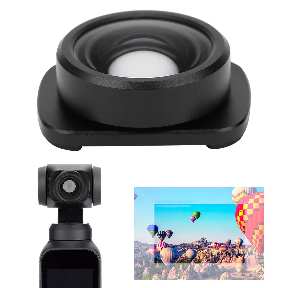 **Wide Angle Lens for DJI Osmo Pocket - Optical Glass, Lightweight, Strong Magnetic Adsorption - Perfect for Vlogging, Travel & Action Photography**
