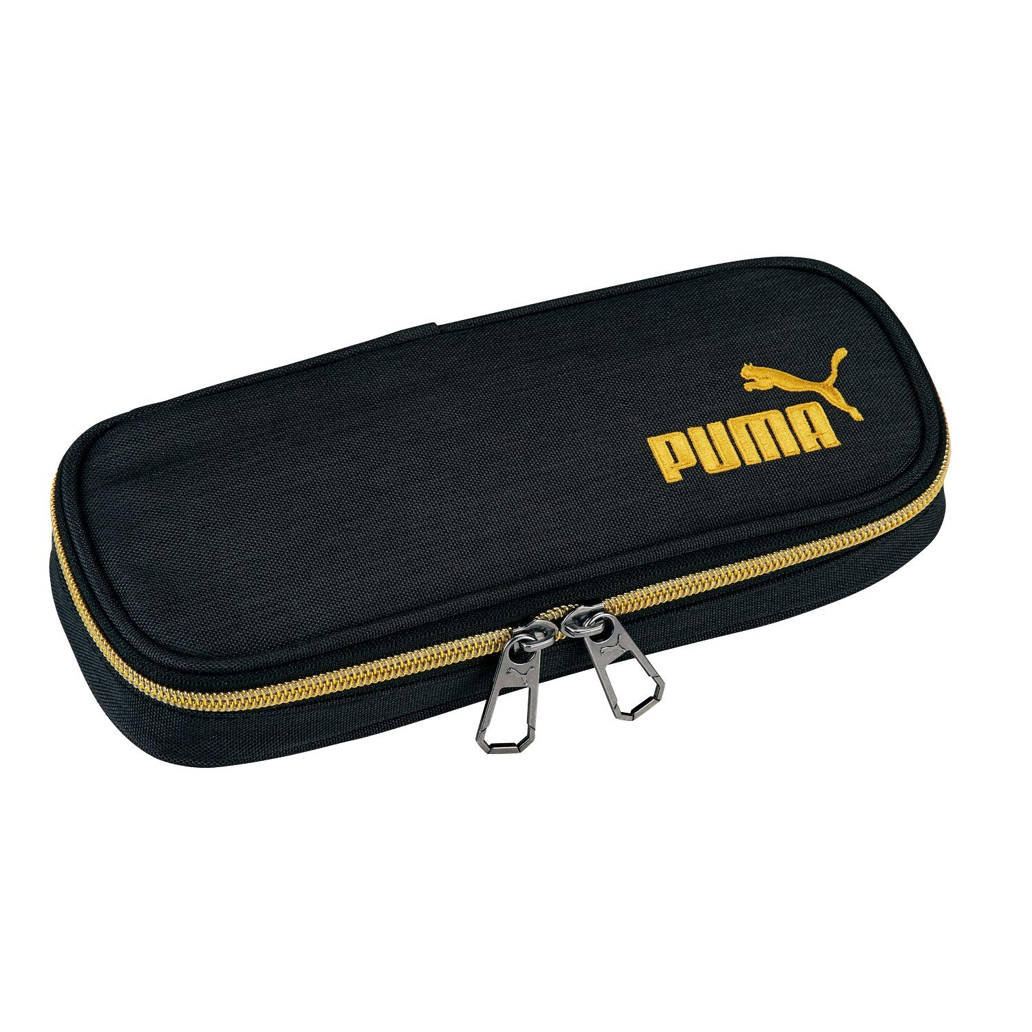 PUMA Heather Gray Pencil Case Box - Stylish & Durable School & Office Supplies for Students & Professionals