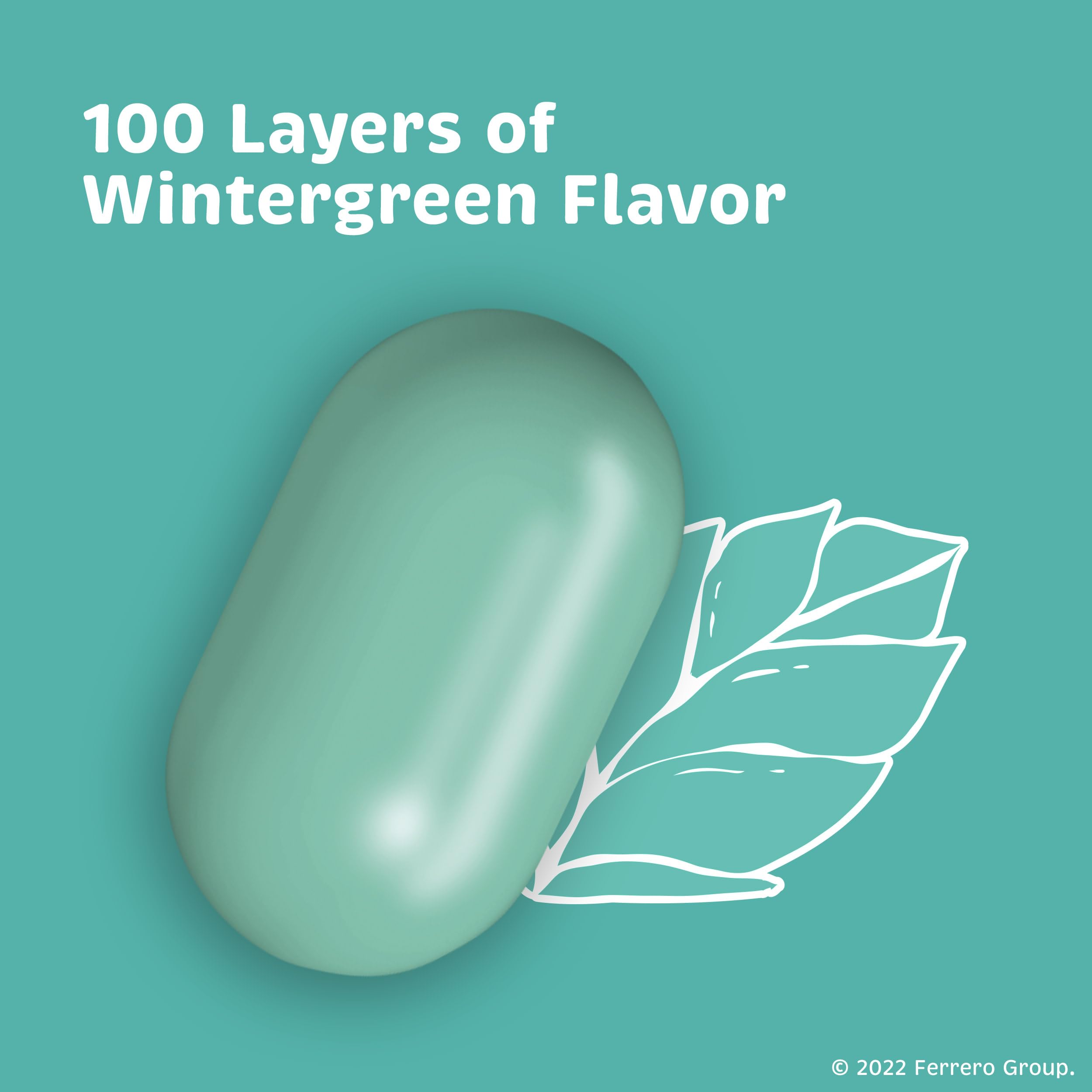 Tic Tac Wintergreen Breath Mints - 12 Pack Bulk (1 Oz Each) | Fresh On-The-Go Mint Refresher for Work, Travel & After Meals