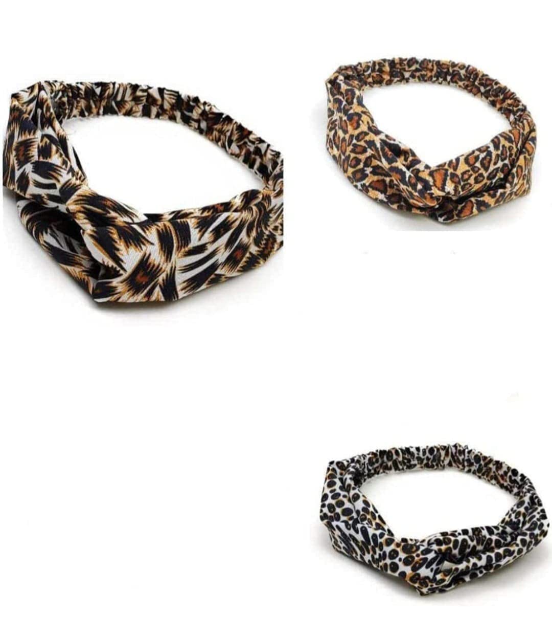 IBDA Women's Fashion Hair Accessories - Printed Fabric Knot Headband with Metal Accent for Women & Girls | Perfect for Parties, Weddings, Work & Everyday Wear