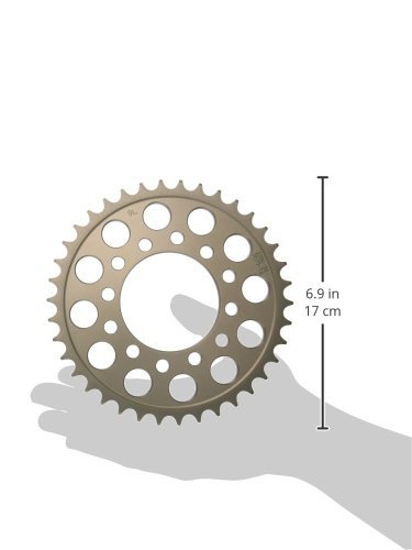 Sunstar 5-335638 Works Triplestar 38-Teeth 520 Chain Size Rear Aluminum Sprocket - High-Performance Motorcycle Sprocket for Dirt Bikes, ATVs & Off-Road Vehicles - Durable Replacement Part for Smooth Riding Experience
