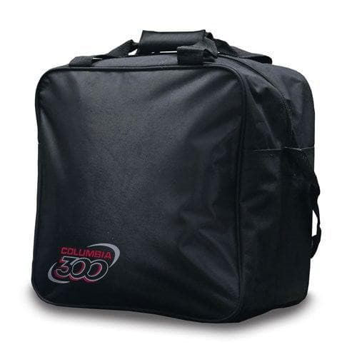 Columbia 300 White Dot Single Tote Black Bowling Bag - Premium Bowling Accessory for Men & Women - Perfect for League Play, Tournaments & Practice Sessions
