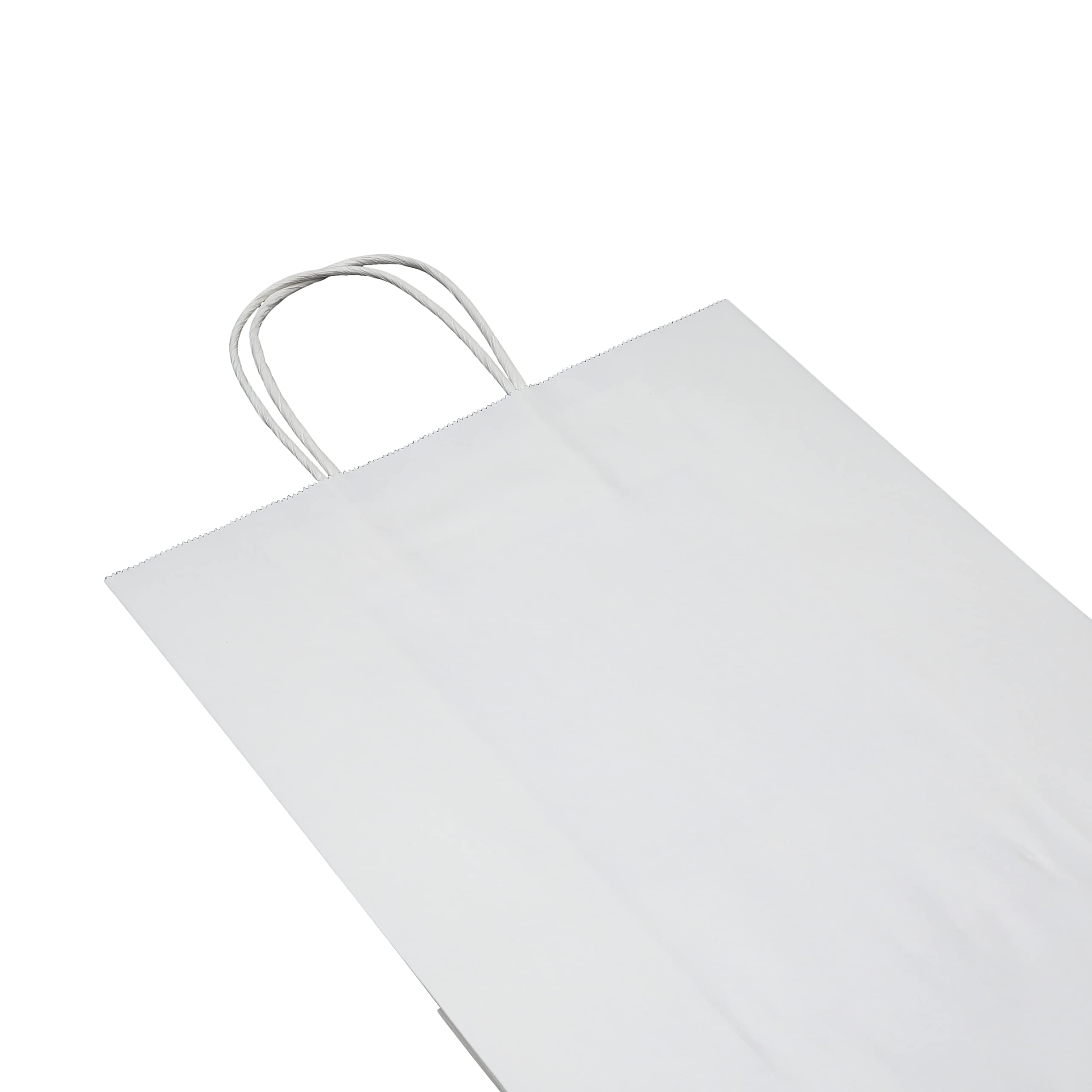 Eco-Friendly White Kraft Paper Tote Bags 10
