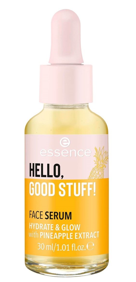 Essence Hello, Good Stuff! Face Serum - Hydrating & Brightening Facial Treatment for Glowing Skin | Perfect for Daily Skincare Routine & Nighttime Use