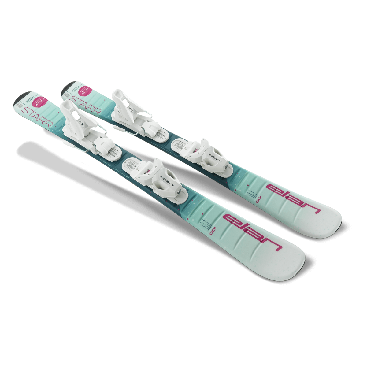 Elan STARR Junior SHIFT Ski with EL 7.5 DB828022 Bindings - 2026 Model | Perfect for Young Skiers Learning to Carve on Slopes