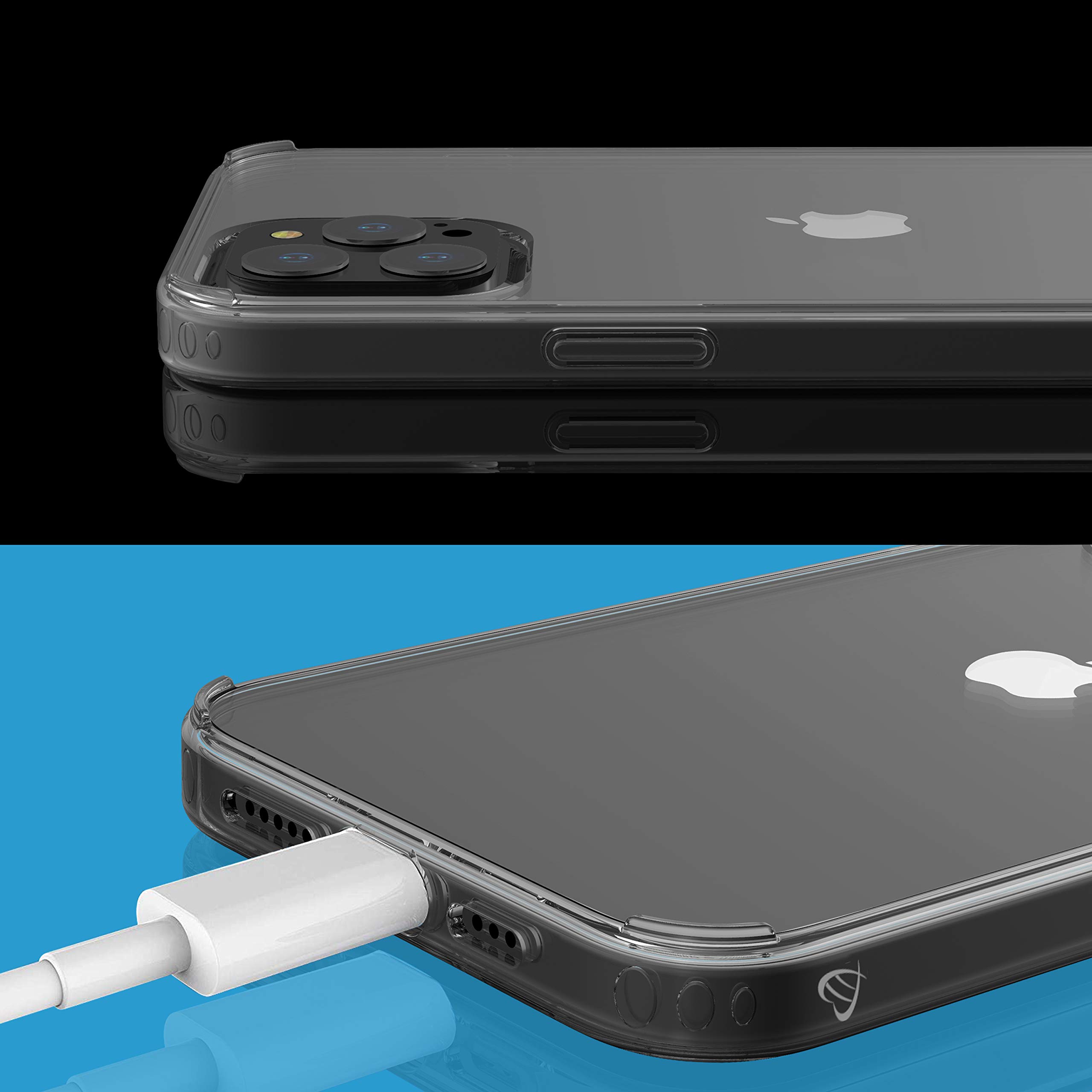 Luvvitt Clear View Shockproof Case for iPhone 12 Pro Max (6.7