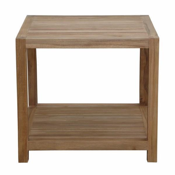 Glenmore 22 Inch Modern Side Table with 1 Tier Shelf - Perfect for Living Room, Bedroom, or Office as Nightstand, End Table, or Accent Table