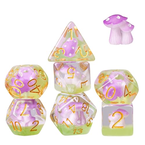 Mushroom Purple/Golden Font