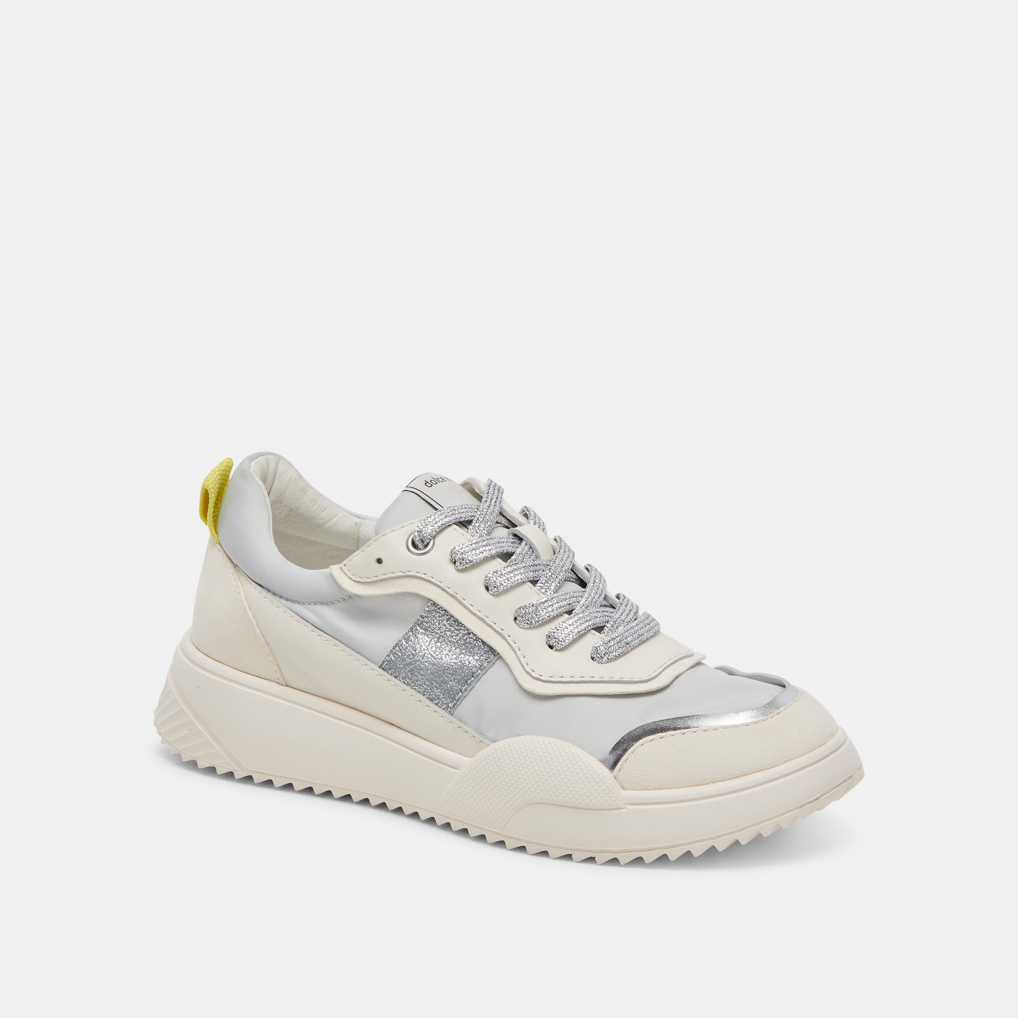 LAVINE Silver Multi Nylon Sneakers - Lightweight Comfortable Running Shoes for Women & Men | Perfect for Gym, Workout, and Casual Wear