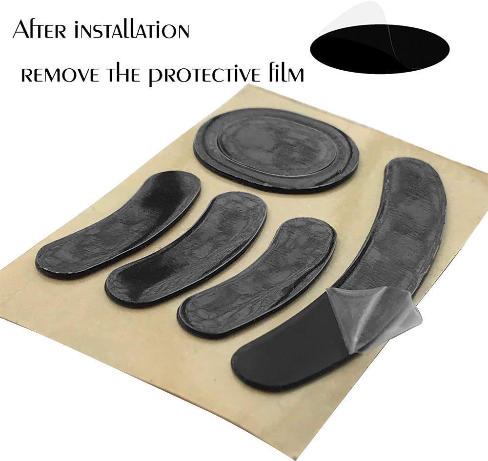 Logitech G Pro Wireless Gaming Mouse Skates & Anti-Slip Tape Set - 2 in 1 Replacement Feet & Grip Tape for Smooth Gliding & Enhanced Control - Perfect for FPS, MOBA & Esports Gaming
