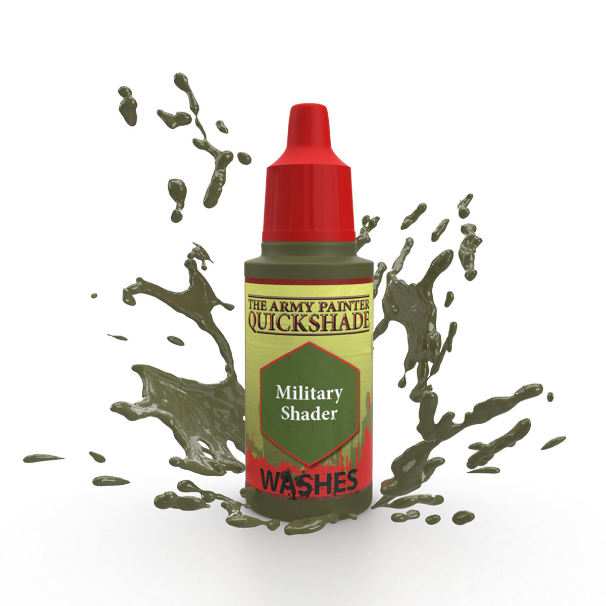 Warpaints Washes: Military Shader Paint for Miniature Models - Perfect for Wargaming, Tabletop RPGs, and Model Painting