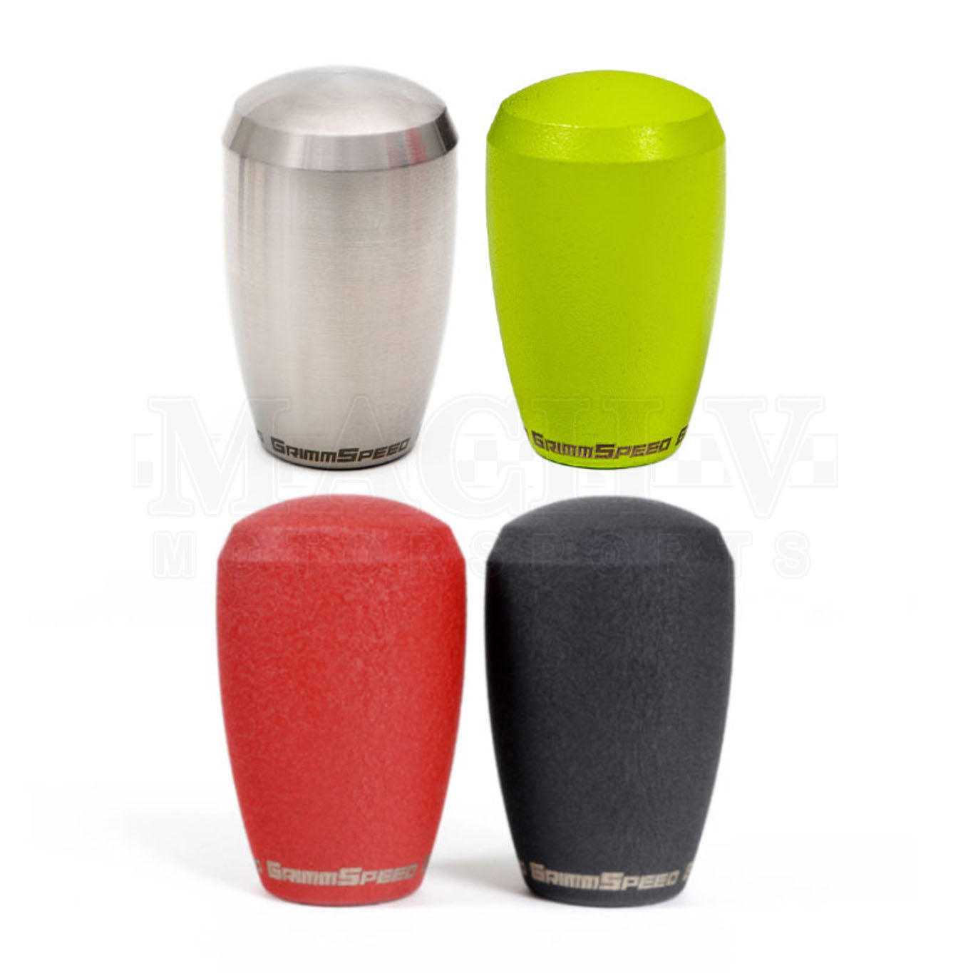 GrimmSpeed Stainless Steel Shift Knob - Premium Manual Transmission Gear Shift Knob for Cars & Trucks - Perfect for Racing, Daily Driving & Car Enthusiasts