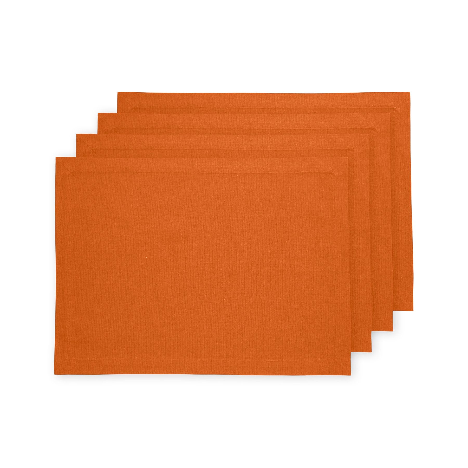 Premium Cotton Linen Placemats Set of 6 - Natural Woven Table Mats for Dining Room Decor - Elegant Place Settings for Dinner Parties & Everyday Use