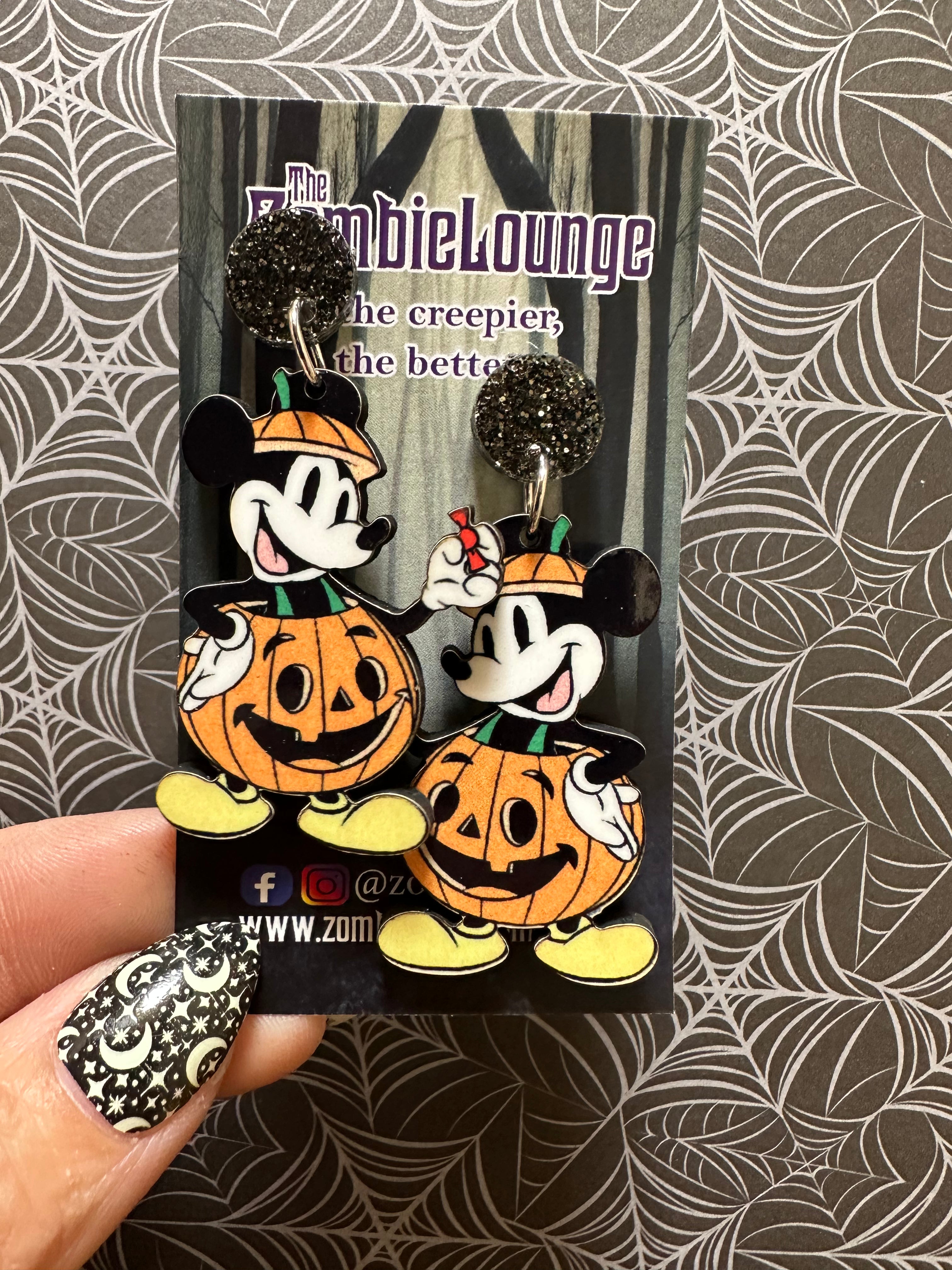 Jack o' Lantern Mouse - Halloween Wireless Computer Mouse with Glowing Pumpkin Design - Perfect for Halloween Decorations, Office Use & Gaming