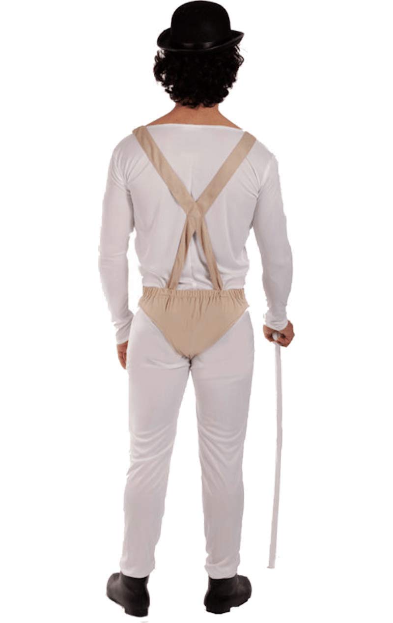 Clockwork Orange Delinquent Man Adult Costume - Halloween, Cosplay & Movie Theme Party Outfit