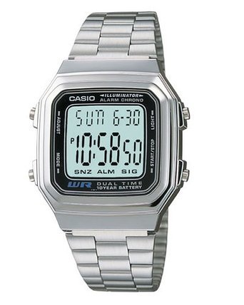 Casio A-178WA-1AUDF Digital Watch for Men - Water Resistant, Durable & Stylish - Perfect for Everyday Wear, Work & Outdoor Activities