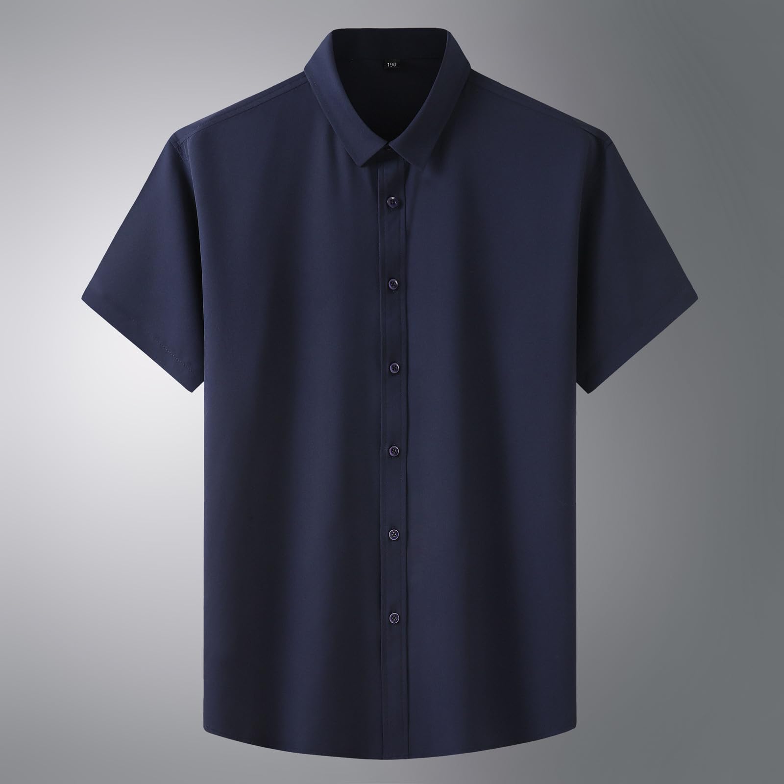 Men's Short Sleeve Button Down Dress Shirts - Wrinkle Free Business Casual Work Shirts for Summer 2024 | Office Wear & Formal Occasions