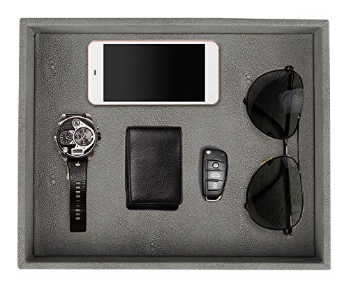 Dark Grey Shagreen