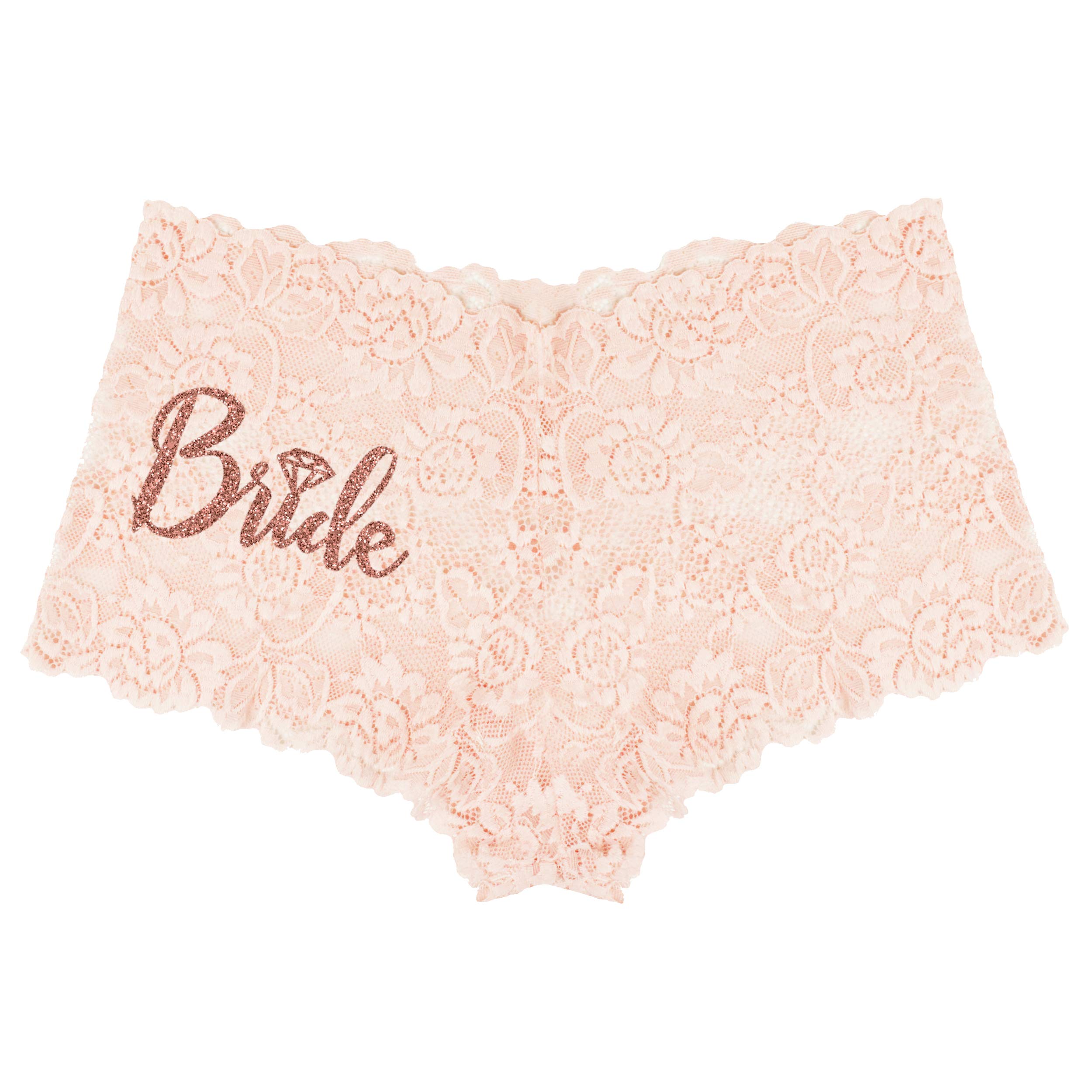 Sparkling Rhinestone Bridal Sash & Lingerie Set - Sexy Bachelorette Party Gifts for Bride - Funny Naughty Panties - Perfect for Wedding Night & Bridal Shower Celebrations