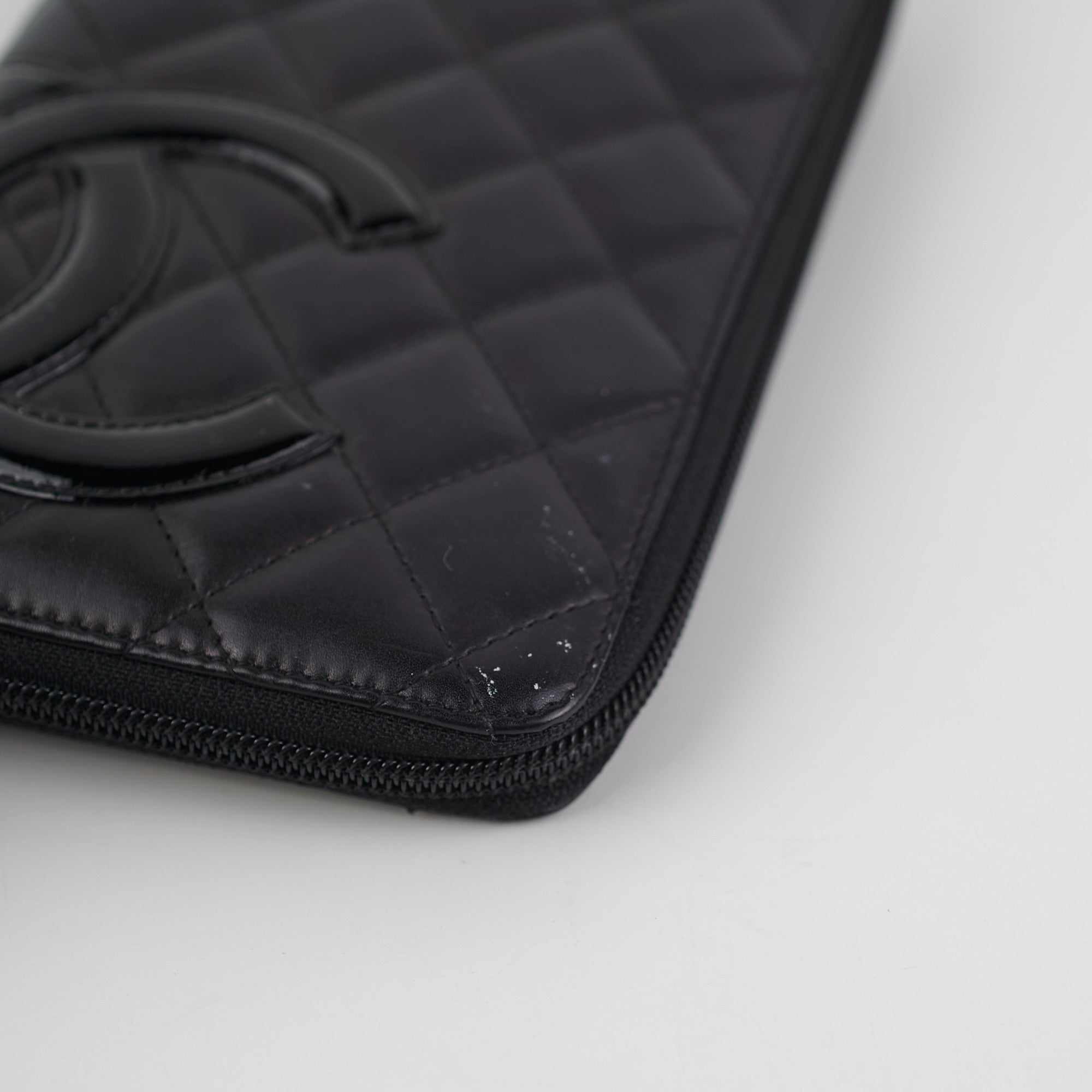 Chanel Cambon Long Calfskin Zip Wallet Black | Genuine Leather Designer Wallet for Women | Perfect for Everyday Use & Luxury Gift Giving