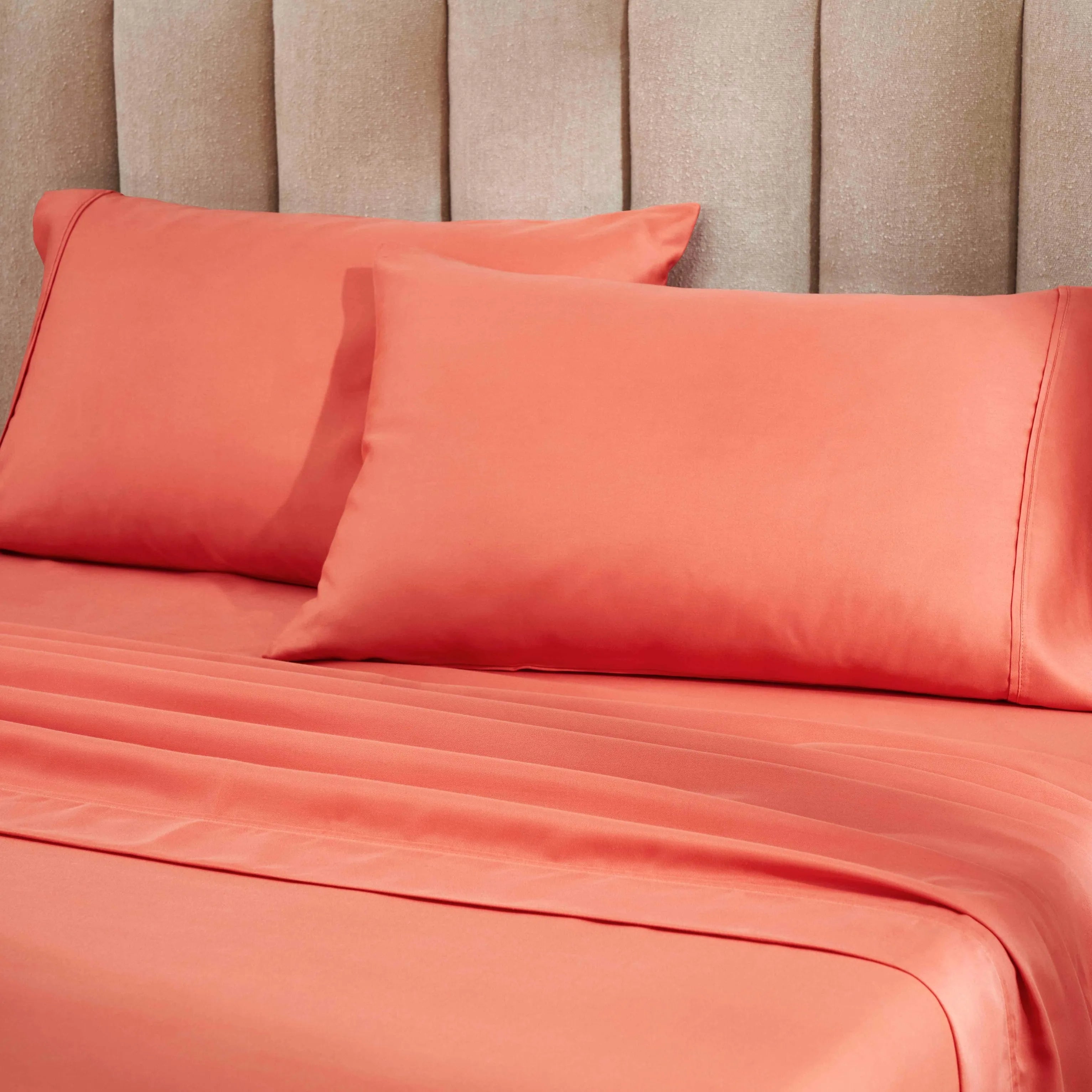 1200 Thread Count Cotton Rich Solid Deep Pocket Bed Sheet Set - Ultra Soft Luxury Sheets for Queen & King Size Beds - Perfect for Home, Hotel & Guest Room Comfort