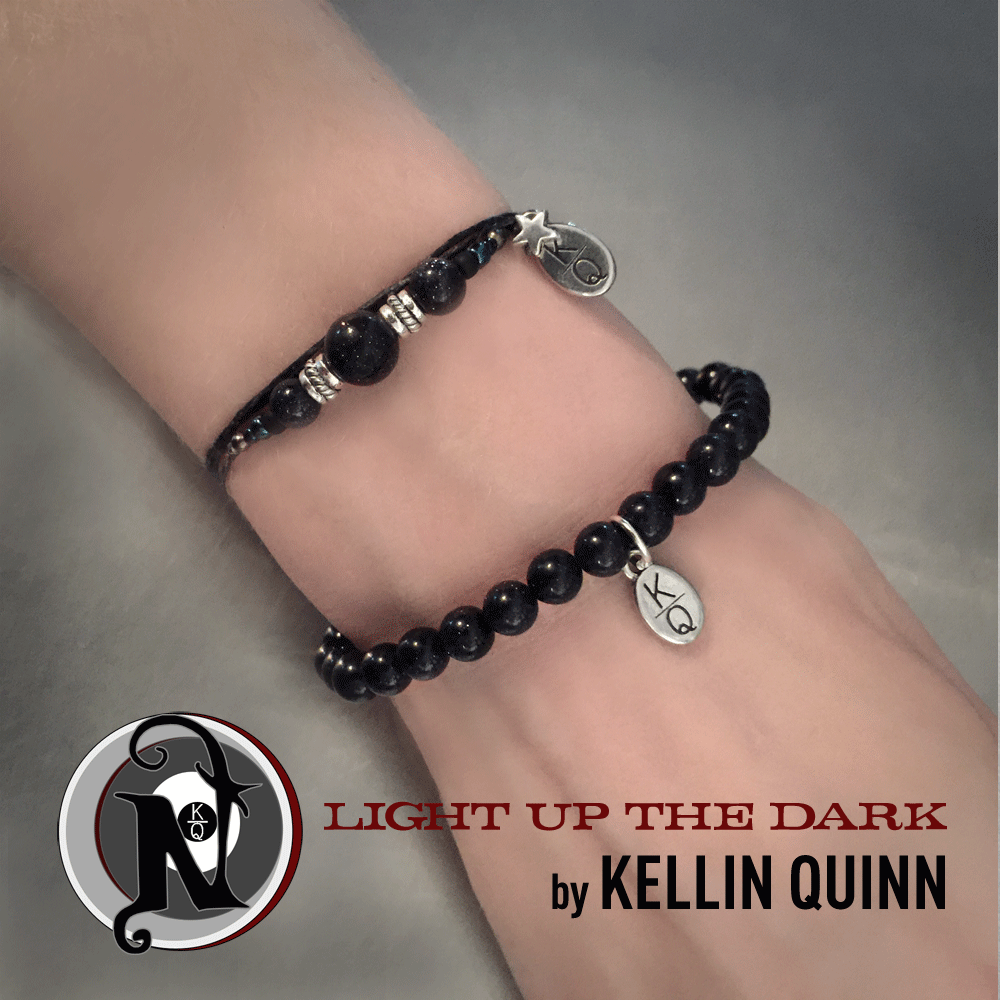 Kellin Quinn LED Glow Bracelet - Light Up the Dark with Rechargeable LED Wristband for Concerts, Raves & Night Events