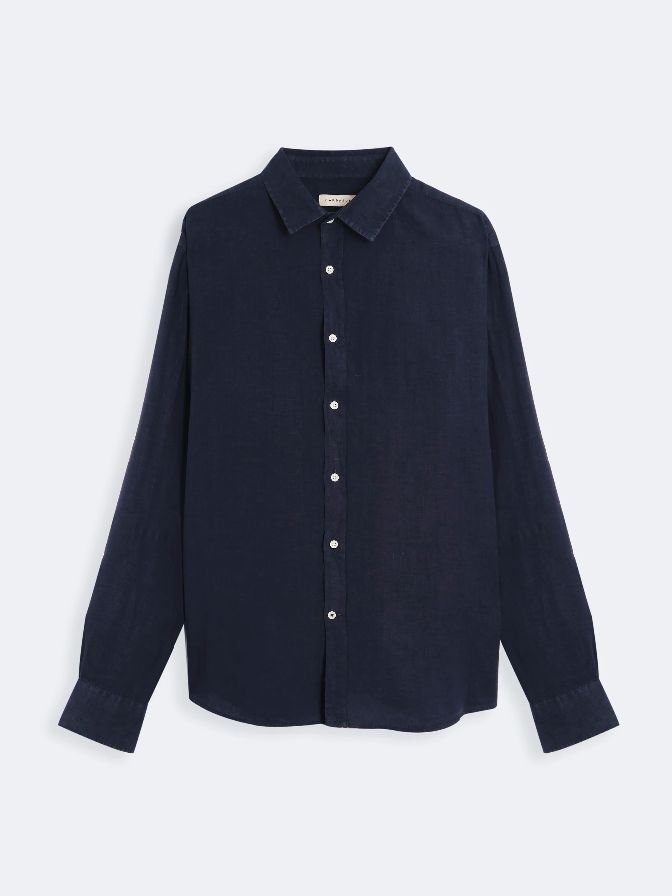 Premium Linen Shirt for Men - Nuve Marine - Breathable & Lightweight Summer Casual Wear - Perfect for Beach, Travel & Outdoor Activities