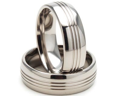 7mm Titanium Ring for Men - Durable & Lightweight Wedding Band, Titanium Jewelry for Everyday Wear & Special Occasions